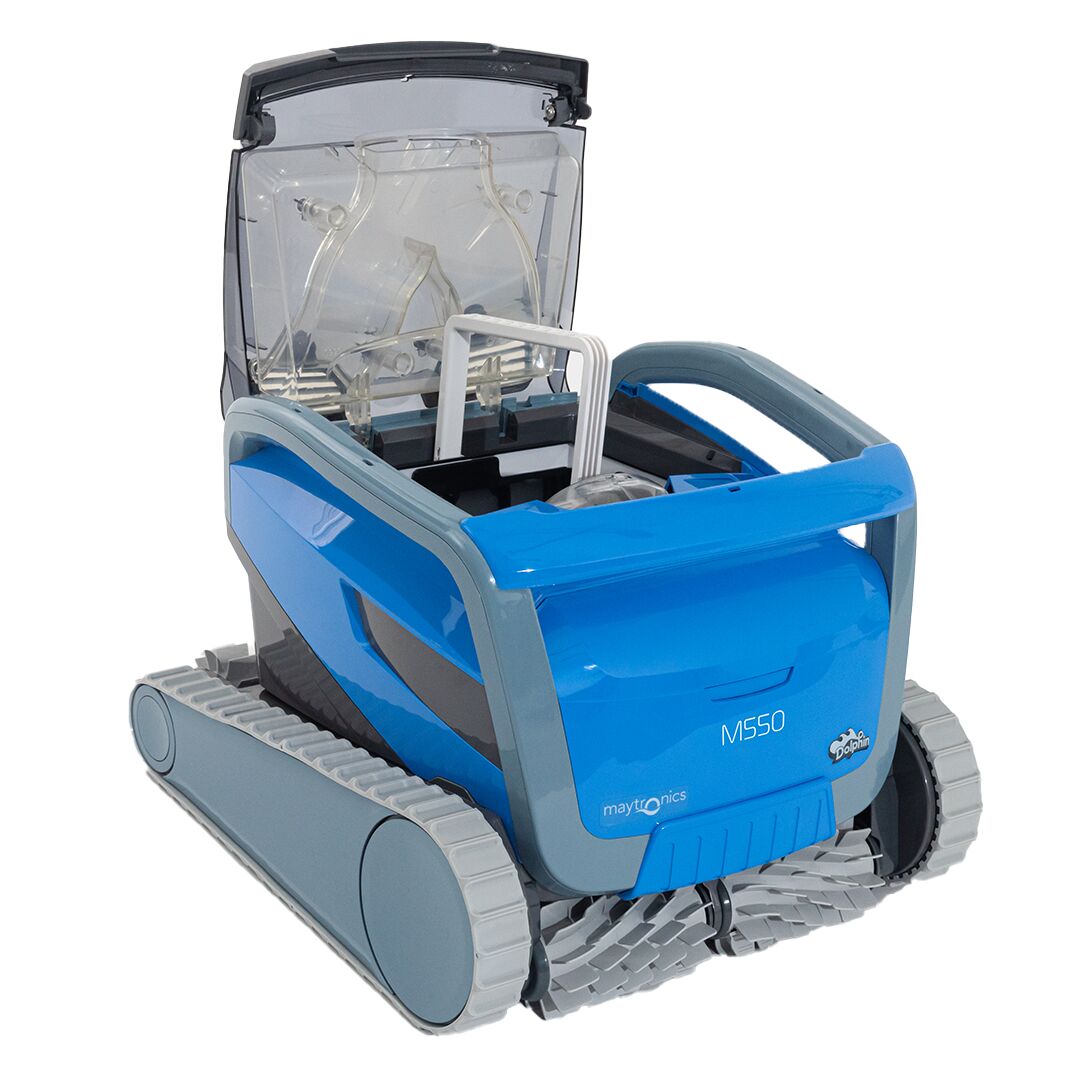 Dolphin Supreme Model M550 Robotic Pool Cleaner with APP - ideal for larger pools